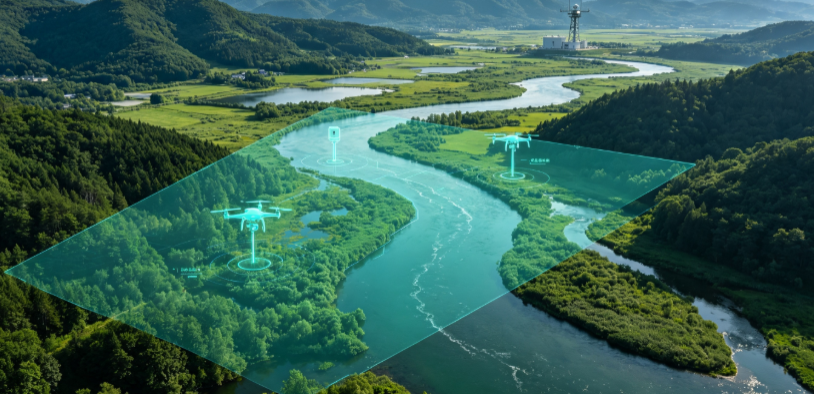 理塘县GEO 全域空间监测筑牢生态屏障，空间技术支撑环境治理与灾害防御